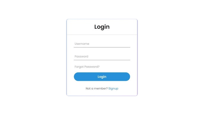 Login Page